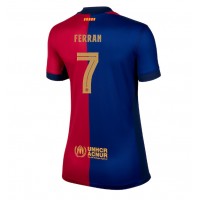 Barcelona Ferran Torres #7 Fußballbekleidung Heimtrikot Damen 2024-25 Kurzarm